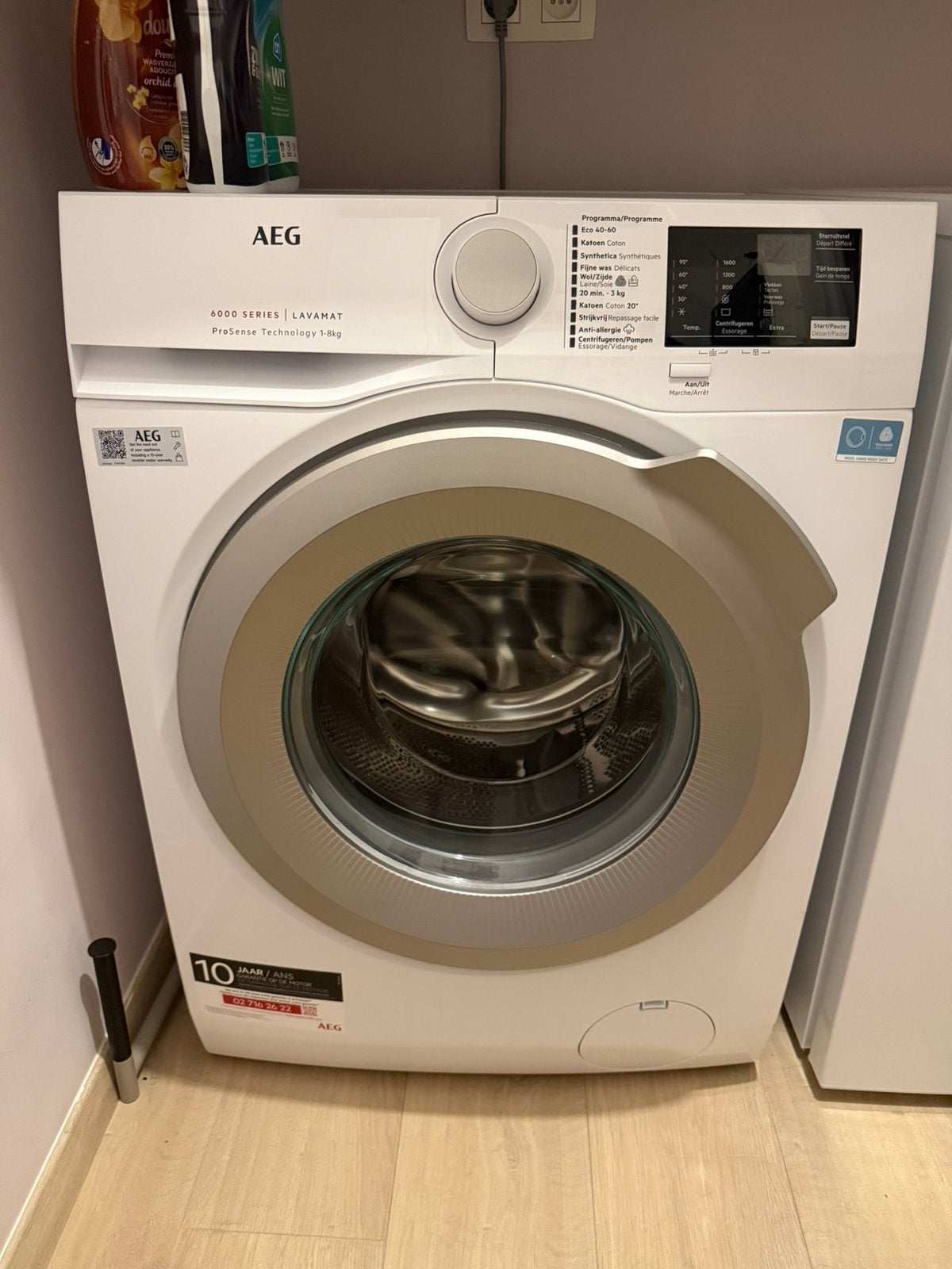 Machine à laver AEG série 6000 - Comme neuve !, Enlèvement, Comme neuf
