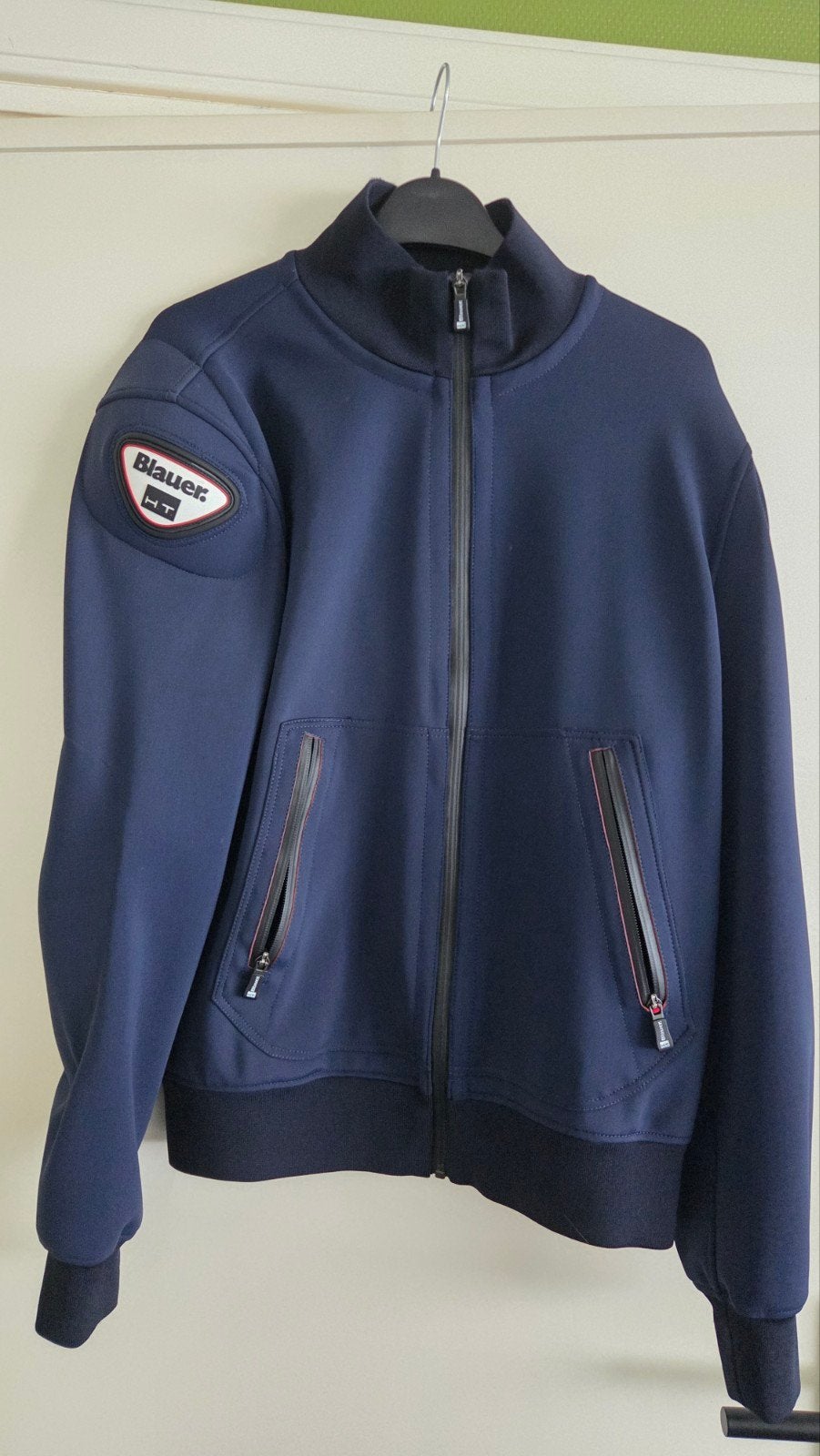 Motorjas Blauer L met shoulderprotection, Jas | textiel, Ophalen of Verzenden, Nieuw zonder kaartje, Heren