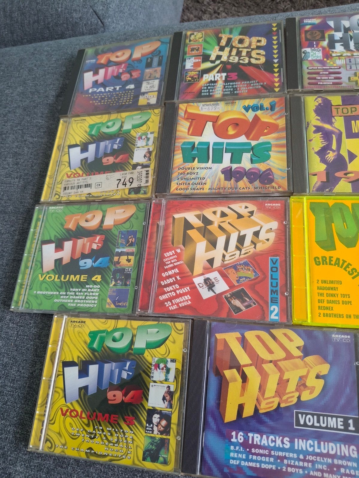 Cds top hits uitzoeken 1 euro, Ophalen of Verzenden