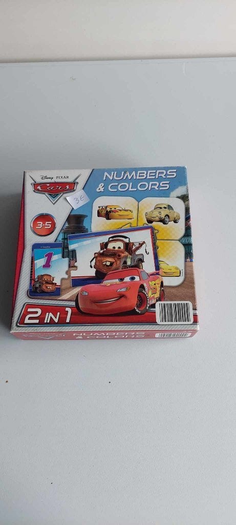 Alfabet Leeuw 3€ Twee in één cars 3€  Kaartjes 1 €, Ophalen, Zo goed als nieuw