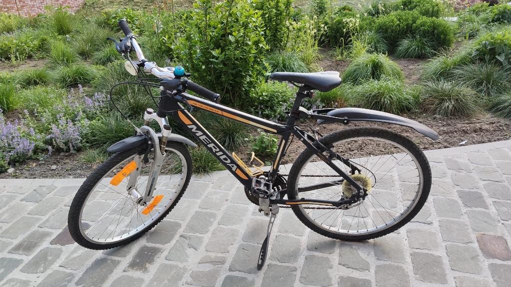 Fiets jongen Merida ( bieden mag ), Fietsen en Brommers, Ophalen, Schijfrem, Gebruikt, 24 inch