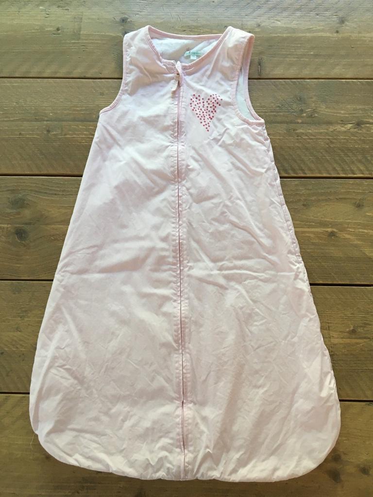 PREMAMAN, sac de couchage rose avec coeur env. 80 cm, Enfants & Bébés, Enlèvement ou Envoi, 70 à 85 cm, Sac de couchage