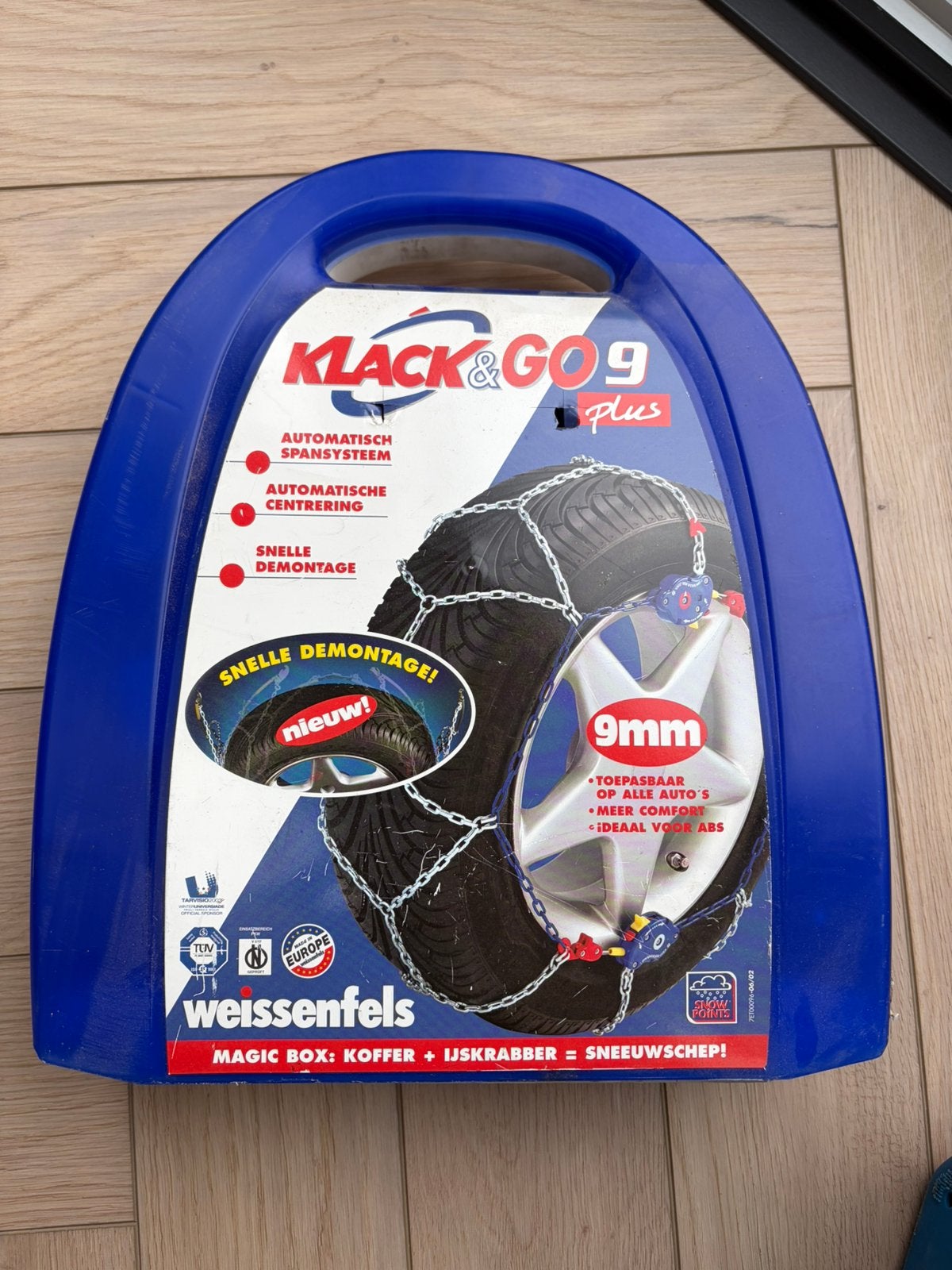 Te koop: Sneeuwkettingen, zie foto voor bandenmaat, Autos : Divers, Enlèvement, Comme neuf