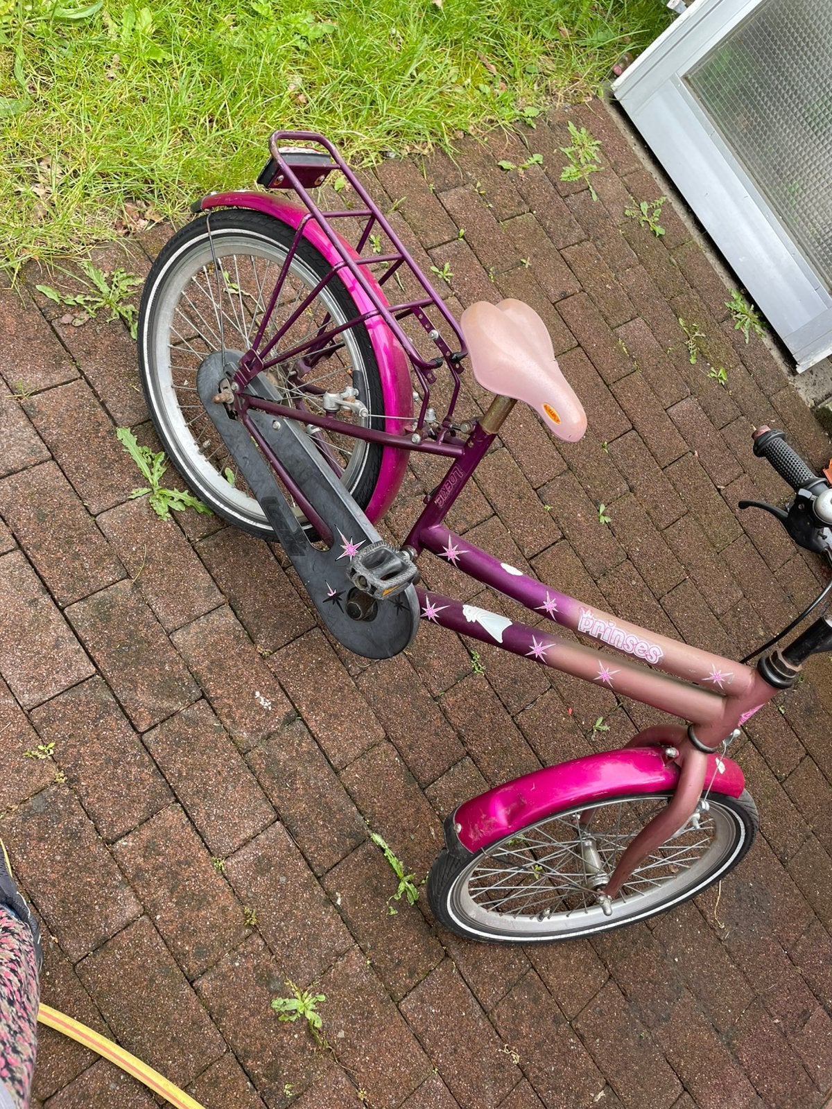 Fiets meisje, Ophalen, Gebruikt