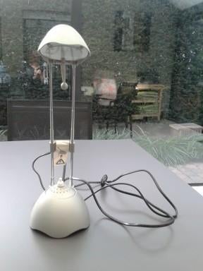 bureaulamp, Ophalen of Verzenden, Gebruikt, Glas, Modern