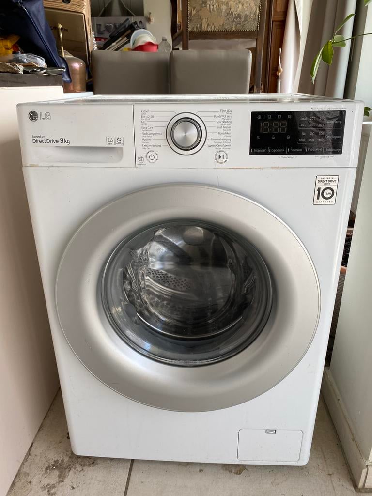 LG wasmachine 9kg, Elektronische apparatuur, Wasmachines, Ophalen of Verzenden, Zo goed als nieuw