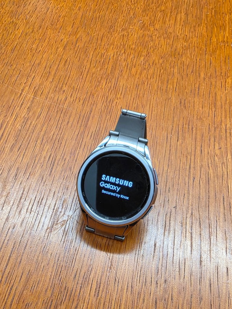 Samsung Galaxy Watch6 Classic - LTE/4G 43mm Zilver, Gebruikt, Verzenden, Samsung., Android