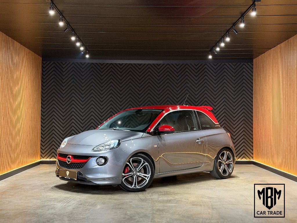 ✅ Opel Adam S 1.4 Turbo GARANTIE Recaro Leder Cruise C PDC, Auto's, Opel, ADAM, 139 g/km, 4 cilinders, Leder