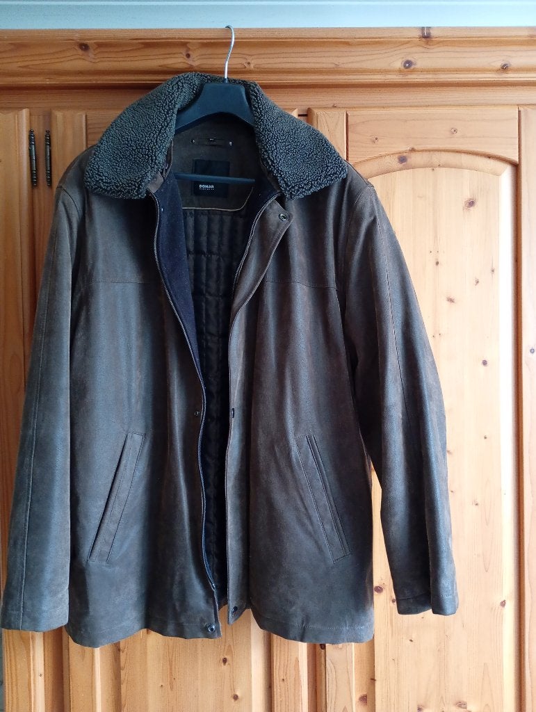 Daim jas, Kleding | Heren, Jassen | Winter, Ophalen, Bruin, Nieuw, Overige maten