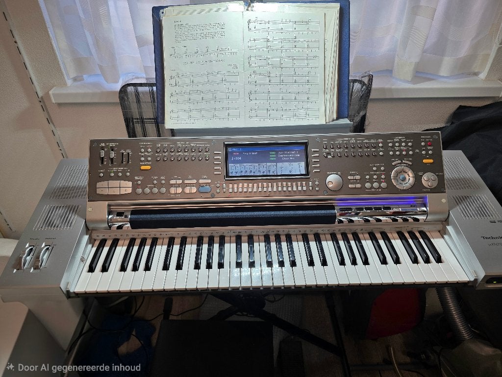 Technics kn7000, Muziek en Instrumenten, Ophalen, Aanslaggevoelig, Technics, 61 toetsen