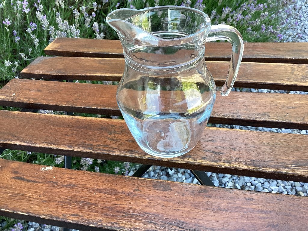 Pichet, Enlèvement, Utilisé, Verre, Pichet