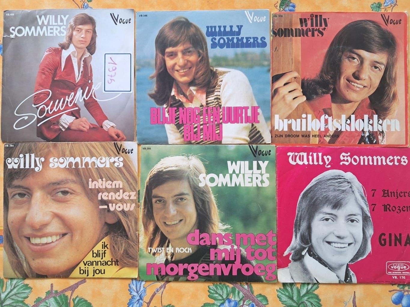 Singles Willy SOMMERS, Ophalen