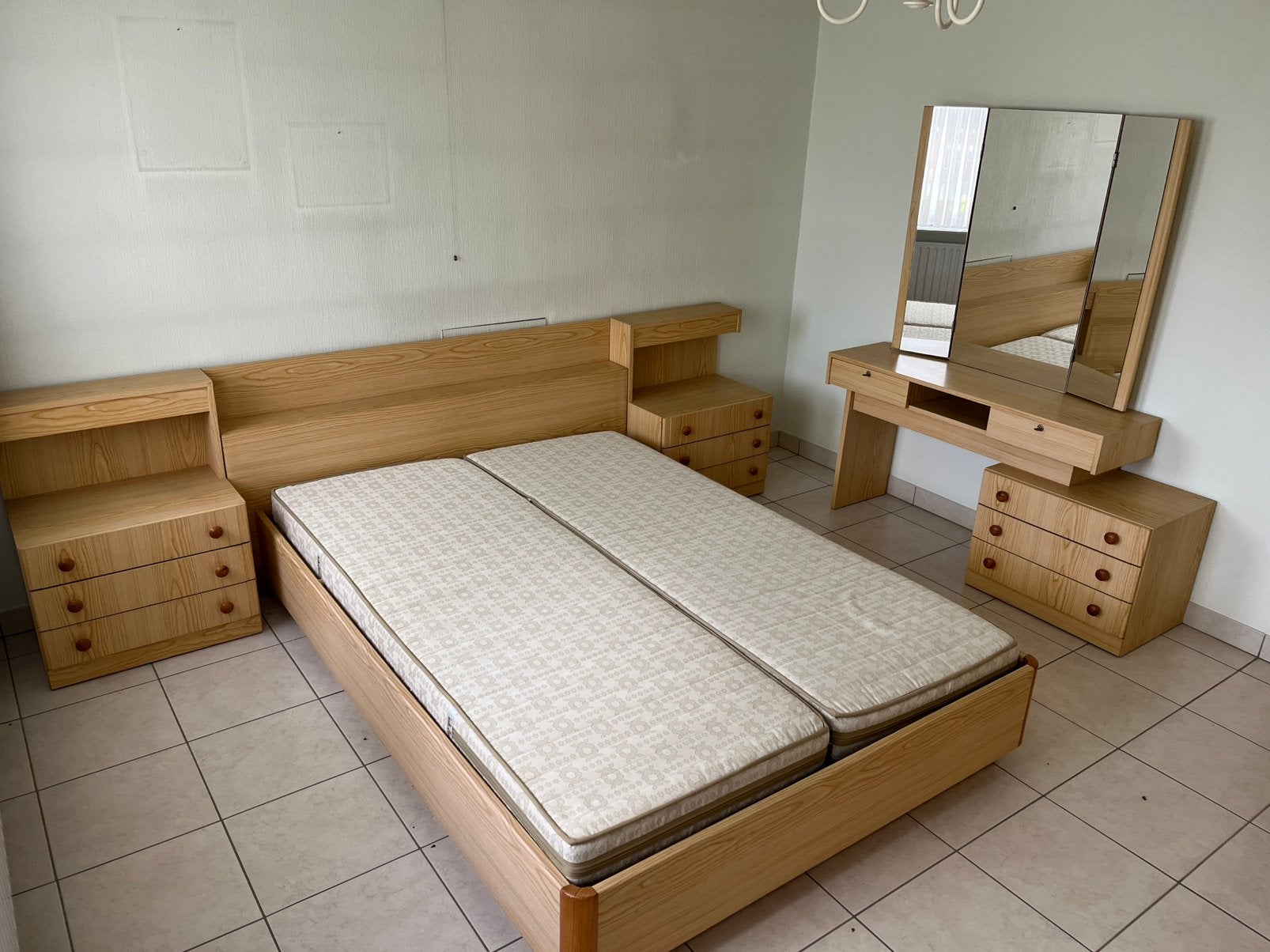 Volledige slaapkamer in perfecte staat!, Huis en Inrichting, Slaapkamer | Complete slaapkamers, Ophalen, Zo goed als nieuw