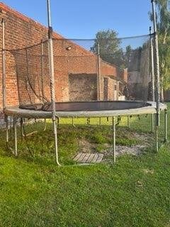 Trampoline Décathlon 3m, Enlèvement, Utilisé