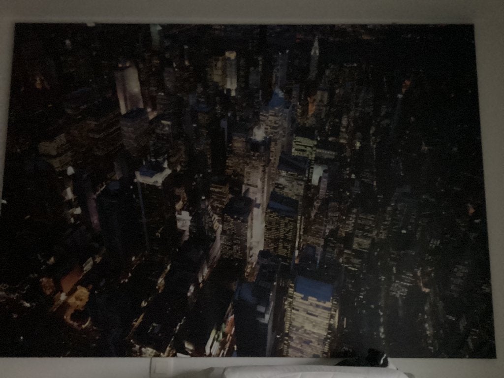 Canvas, Antiek en Kunst, Ophalen, Kunststof, Stadsgezicht