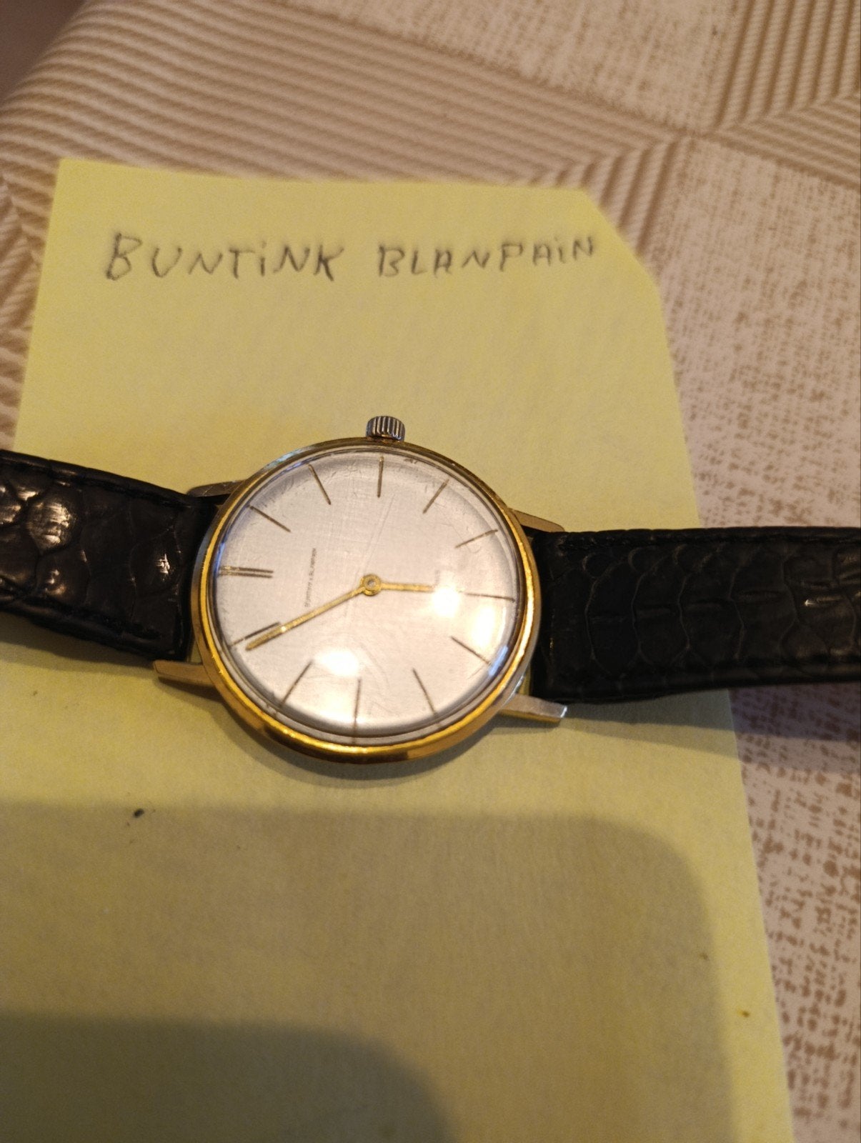 montre en or à vendre, Enlèvement ou Envoi, Or, Or