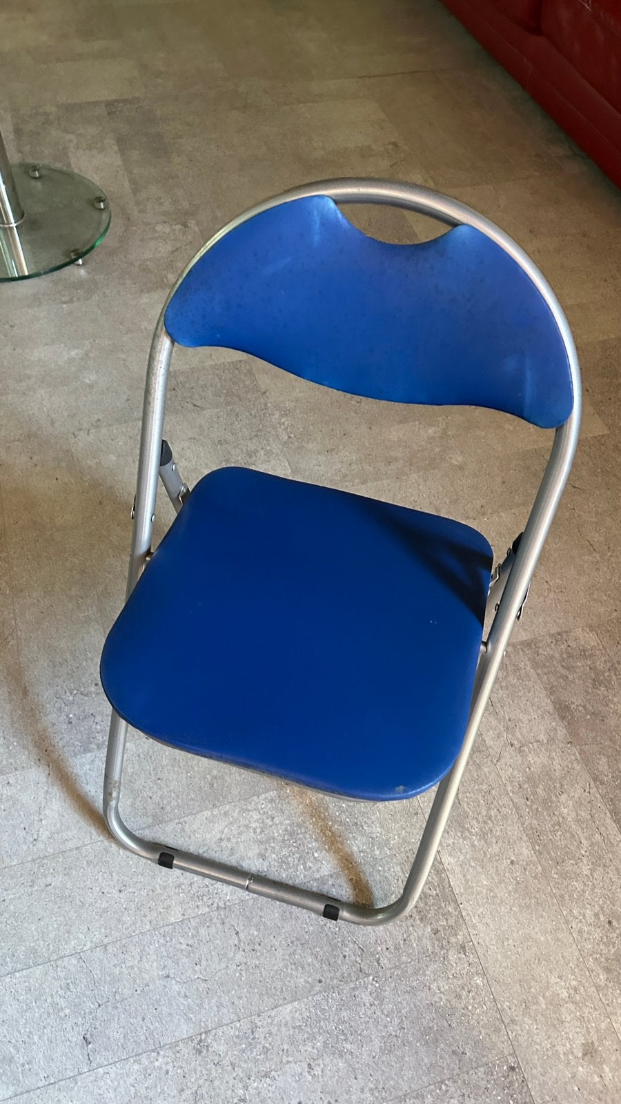 Chaise pliante bleue, Enlèvement ou Envoi, Comme neuf