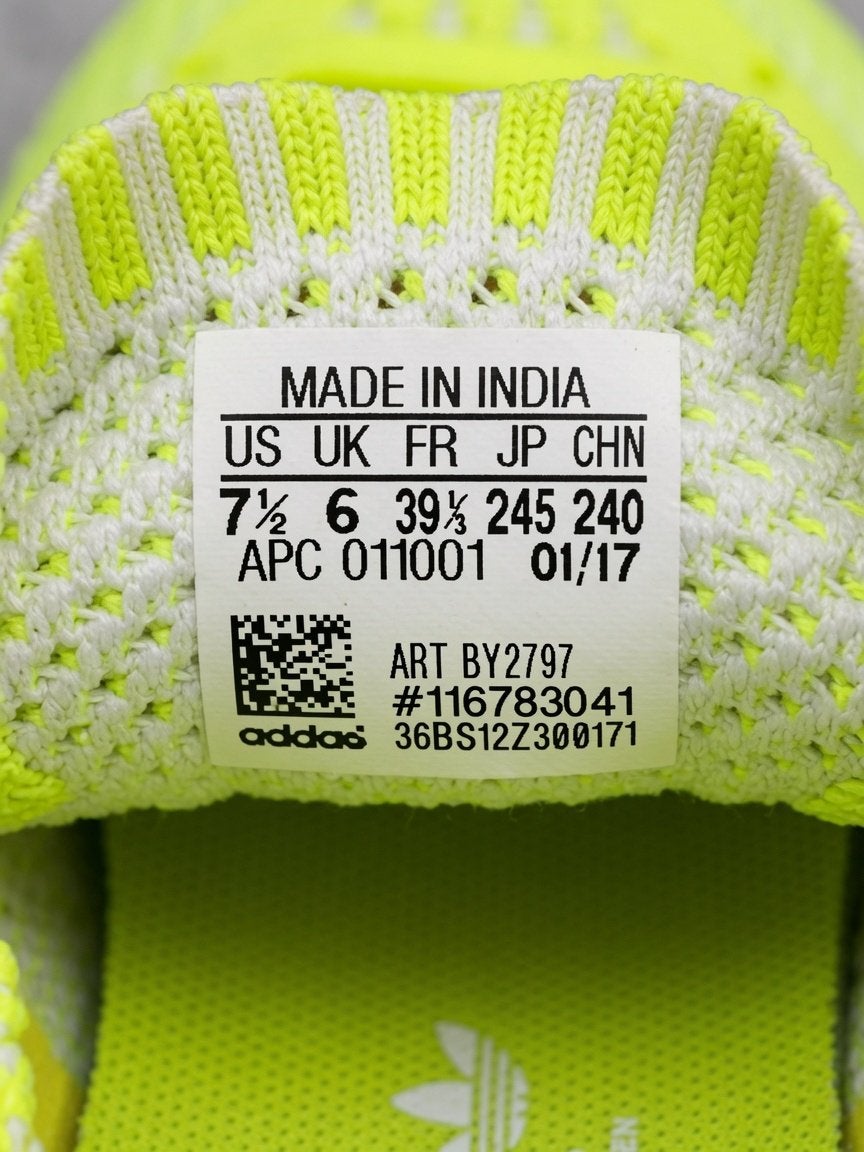 Adidas Originals Primeknit taille 39 1/3 sont en solde !, Sneakers et Baskets, Porté, Jaune, Enlèvement ou Envoi
