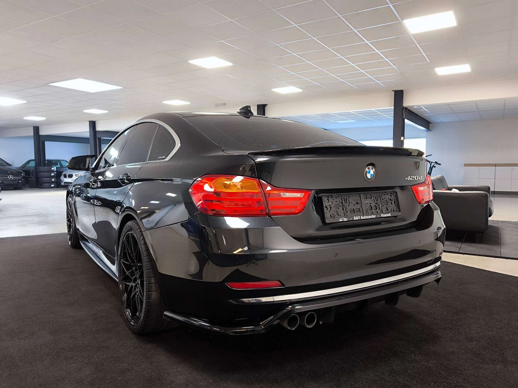 BMW 4 Serie 420 Gran Coupé 420 dA Luxury Line / Open Dak, Automaat, Achterwielaandrijving, 4 cilinders, Zwart