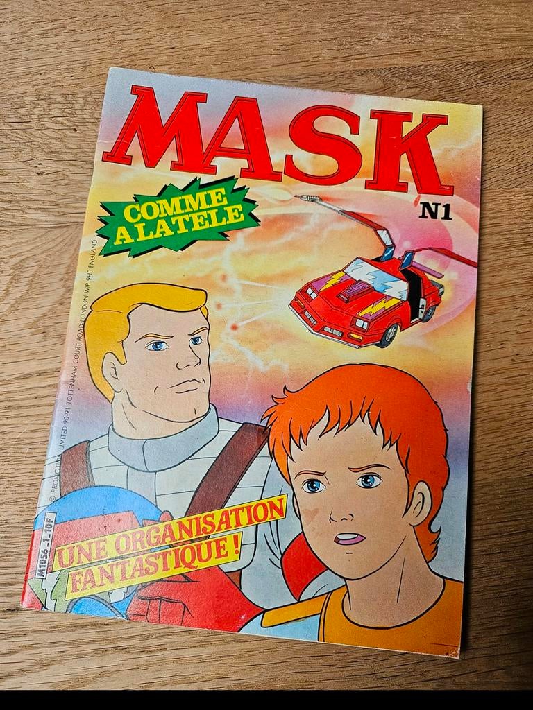 MASK Kenner BD 1 - Een fantastische organisatie, Ophalen of Verzenden