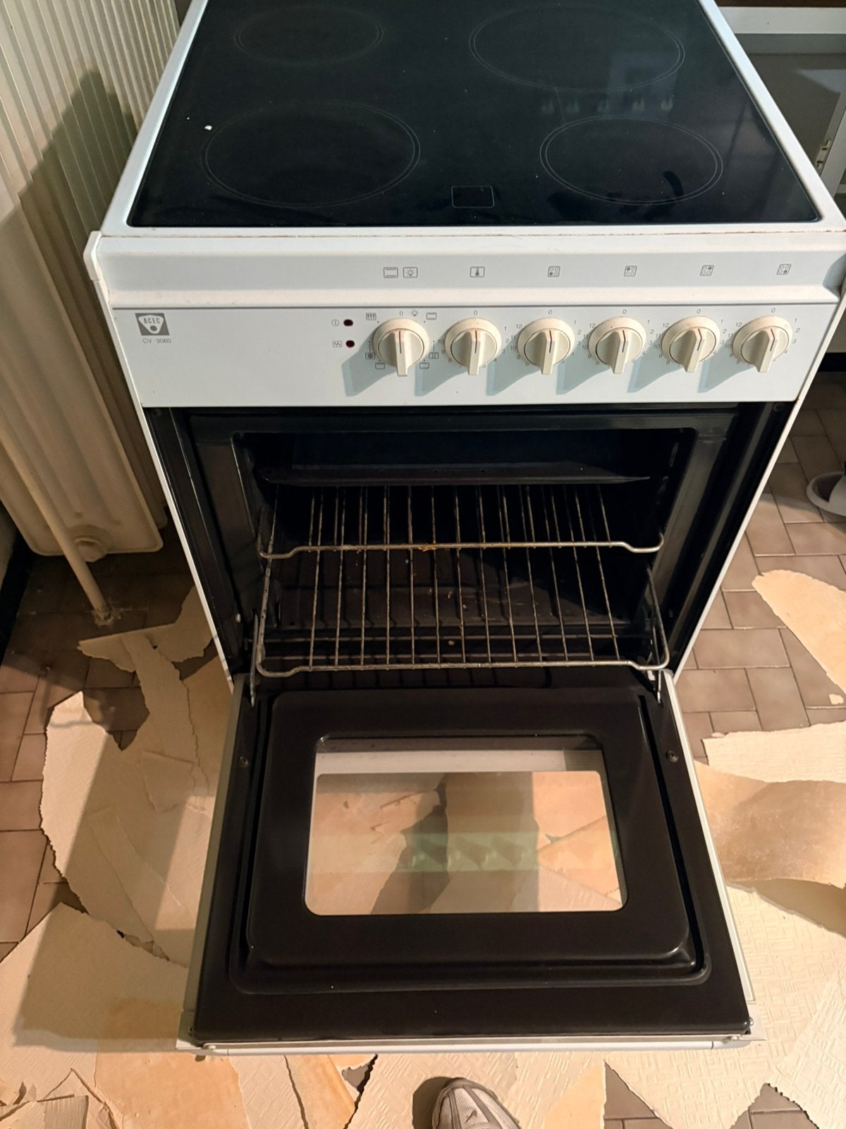 Oven met fornuis te koop, Electroménager, Enlèvement, Comme neuf