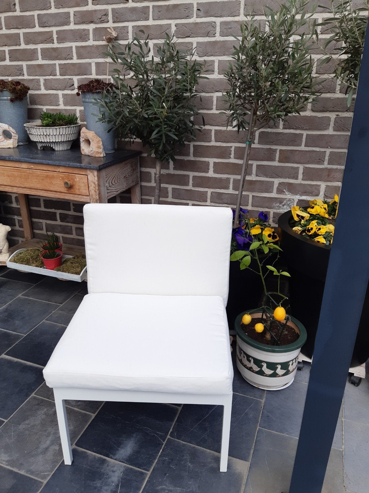 Teras stoel Nieuw, Tuin en Terras, Ophalen