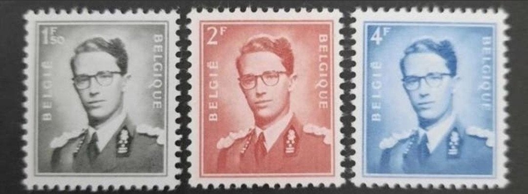 Belgique : COB 924/26 ** Marchand 1953, Sans timbre, Neuf, Enlèvement ou Envoi, Non oblitéré