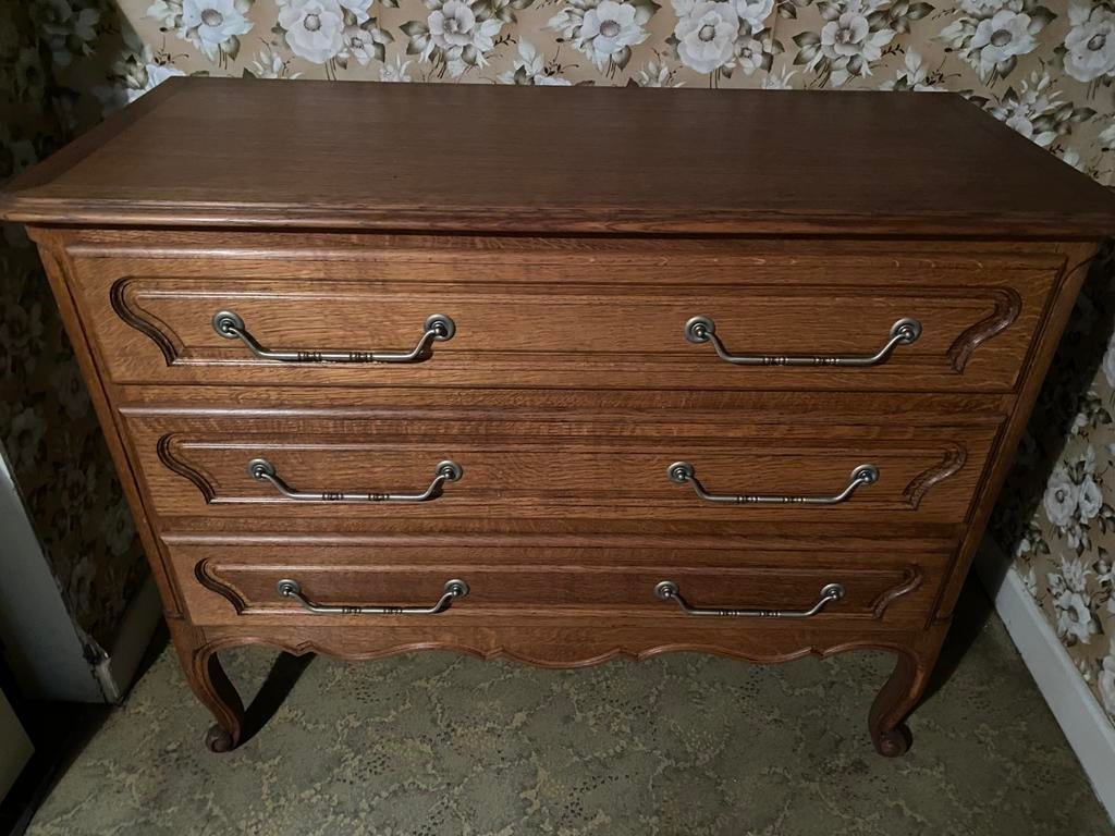 Eikenhouten commode, Huis en Inrichting, Ophalen, Zo goed als nieuw