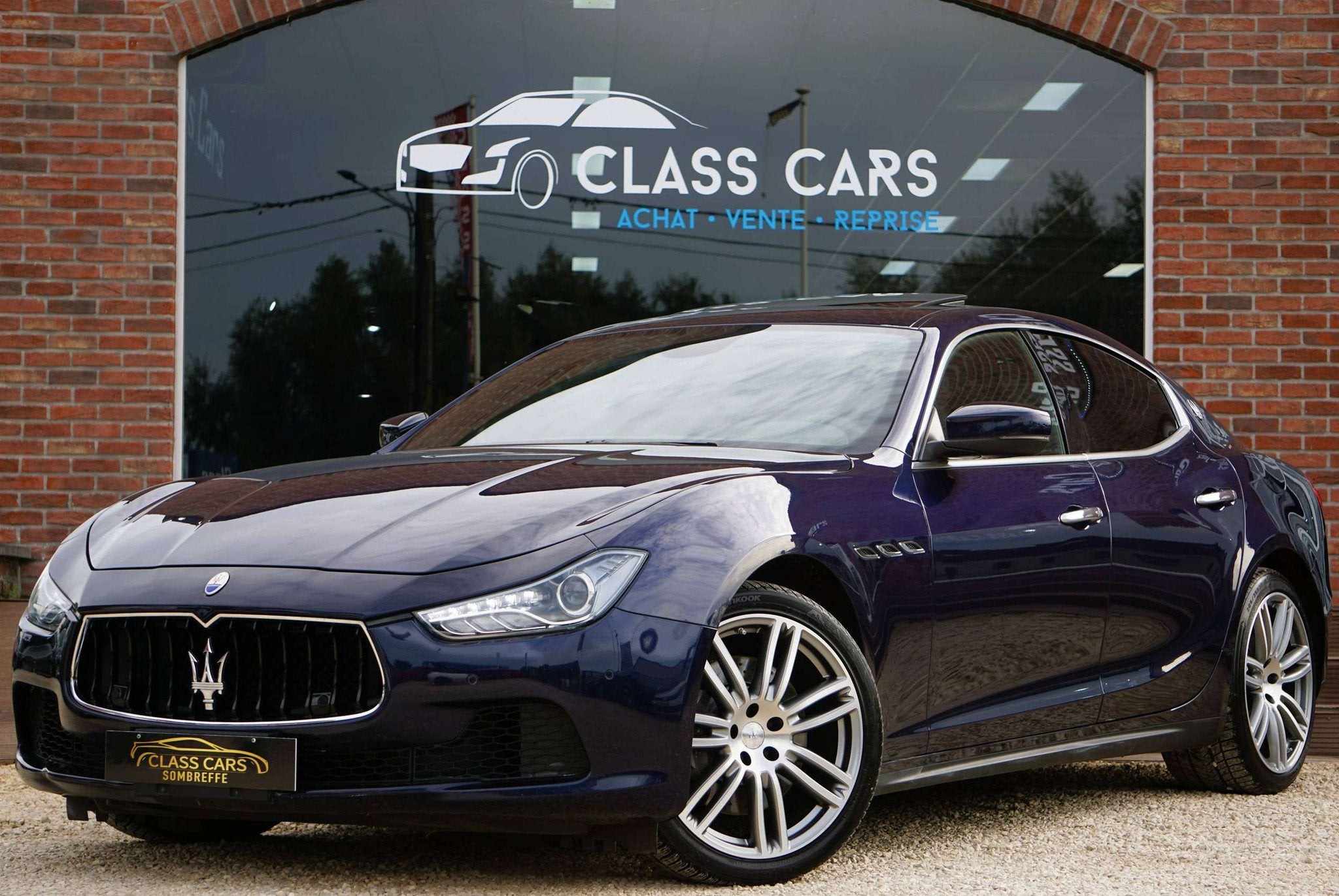 Maserati Ghibli 3.0 V6 Turbo GranSport TVA-BTW / AUTO / CAME, Autos, Cuir, Achat, 2987 cm³, Entreprise
