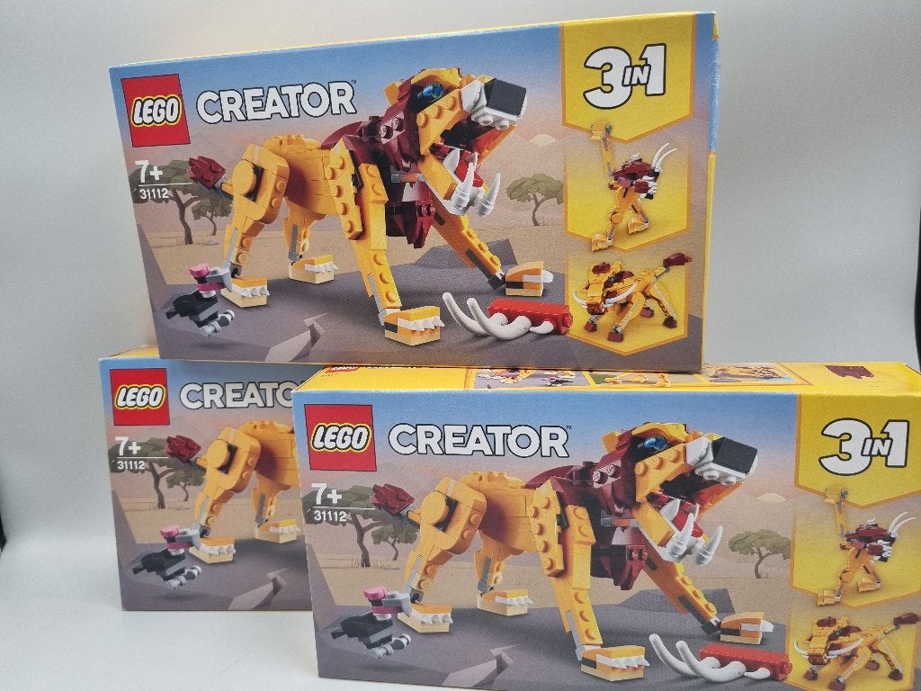 Lego Creator 31112 Wild Lion, Kinderen en Baby's, Lego, Nieuw, Ophalen of Verzenden, Ongeopend/sealed