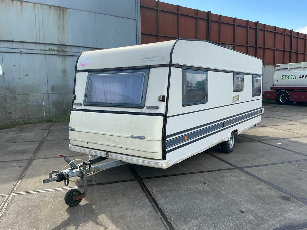 1991 Burstner Champion Caravan, Caravans en Kamperen, Bedrijf, 1000 - 1250 kg, Bürstner