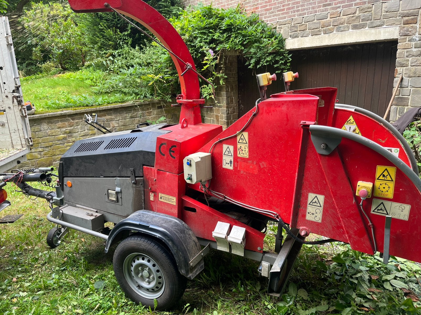 Broyeur kubota janssen, Jardin & Terrasse, Enlèvement, Utilisé