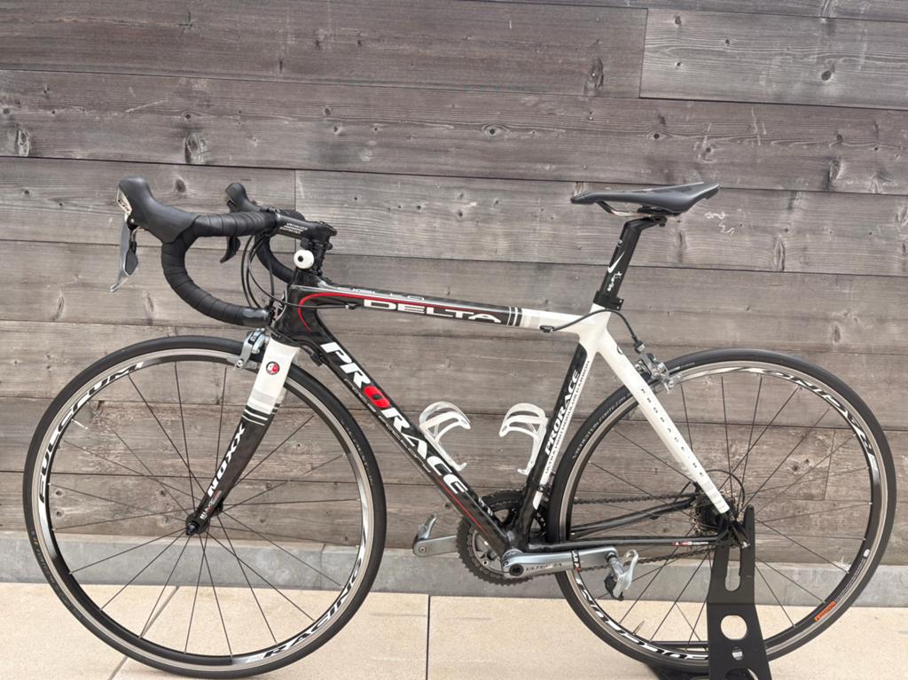 Prorace Delta Carbon — Ultegra — Fulcrum Racing- maat medium, 28 inch, Gebruikt, Carbon, Meer dan 20 versnellingen