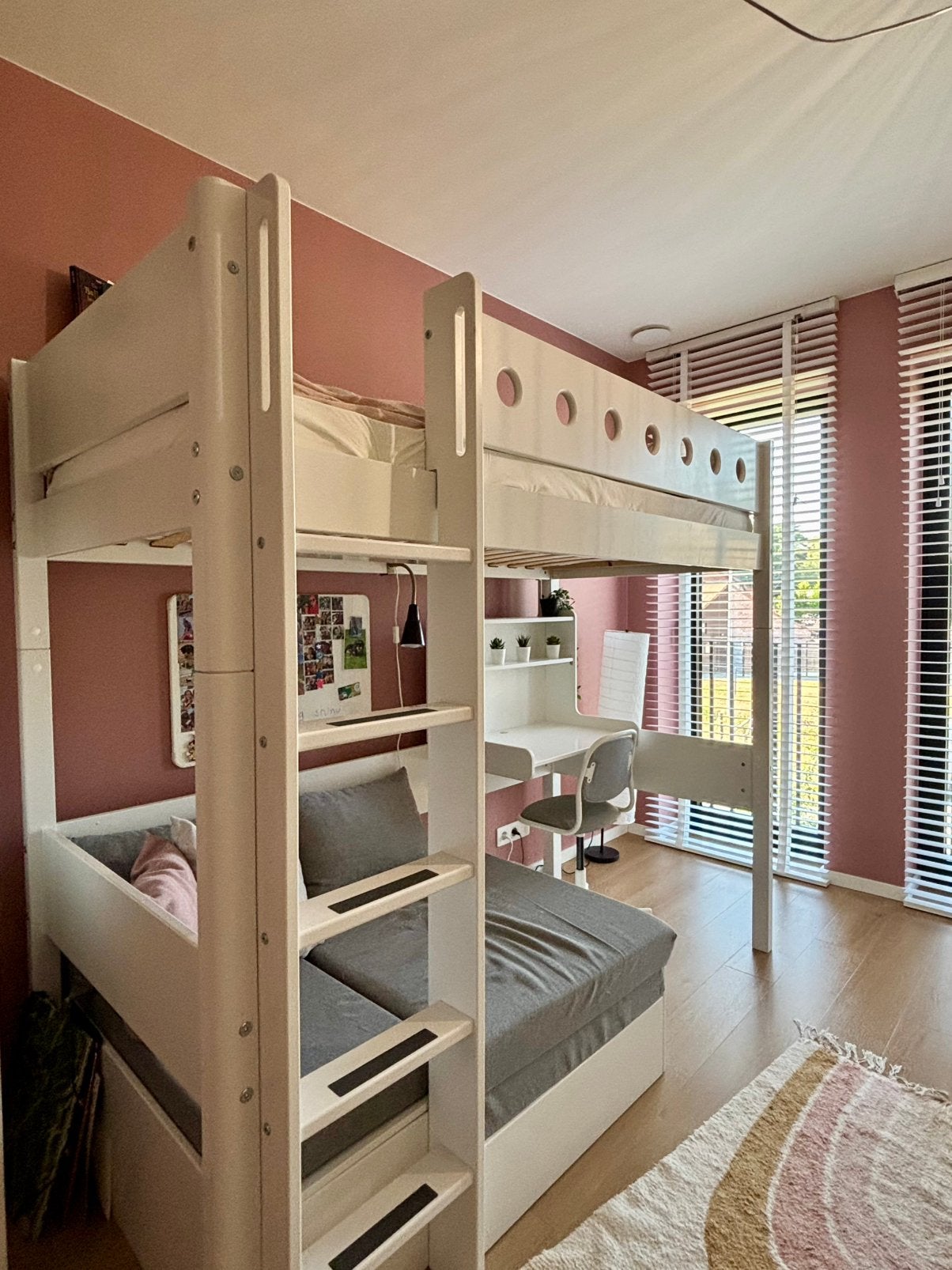 Hoogslaper te koop,, Kinderen en Baby's, Ophalen, Zo goed als nieuw, Hoogslaper