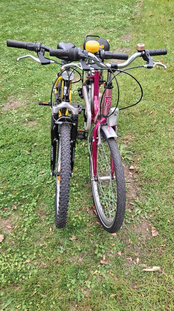 Zeer goede BERTIN 24" meisjesfiets ALLES OK + nieuw lichten, Fietsen en Brommers, Ophalen, 24 inch, Velgrem, Zo goed als nieuw