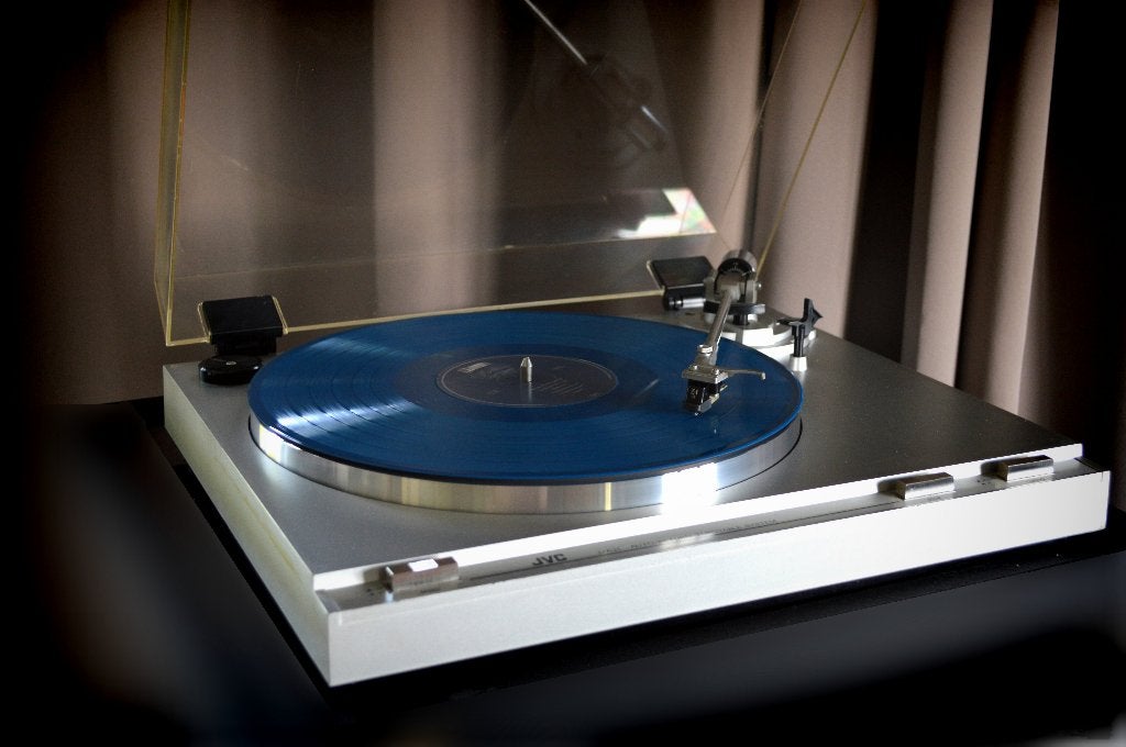 Platine tourne disque vinyle vintage JVC L-A21, TV, Hi-fi & Vidéo, Tourne-disques, Enlèvement, Comme neuf, Tourne-disque, Automatique