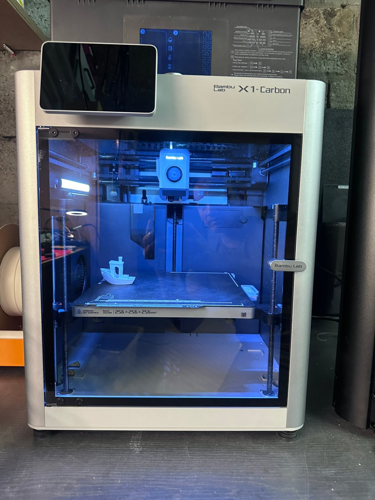 Bambulab X1Carbon met of zonder AMS pro/HT, Ophalen, Ingebouwde Wi-Fi, Zo goed als nieuw, Filament