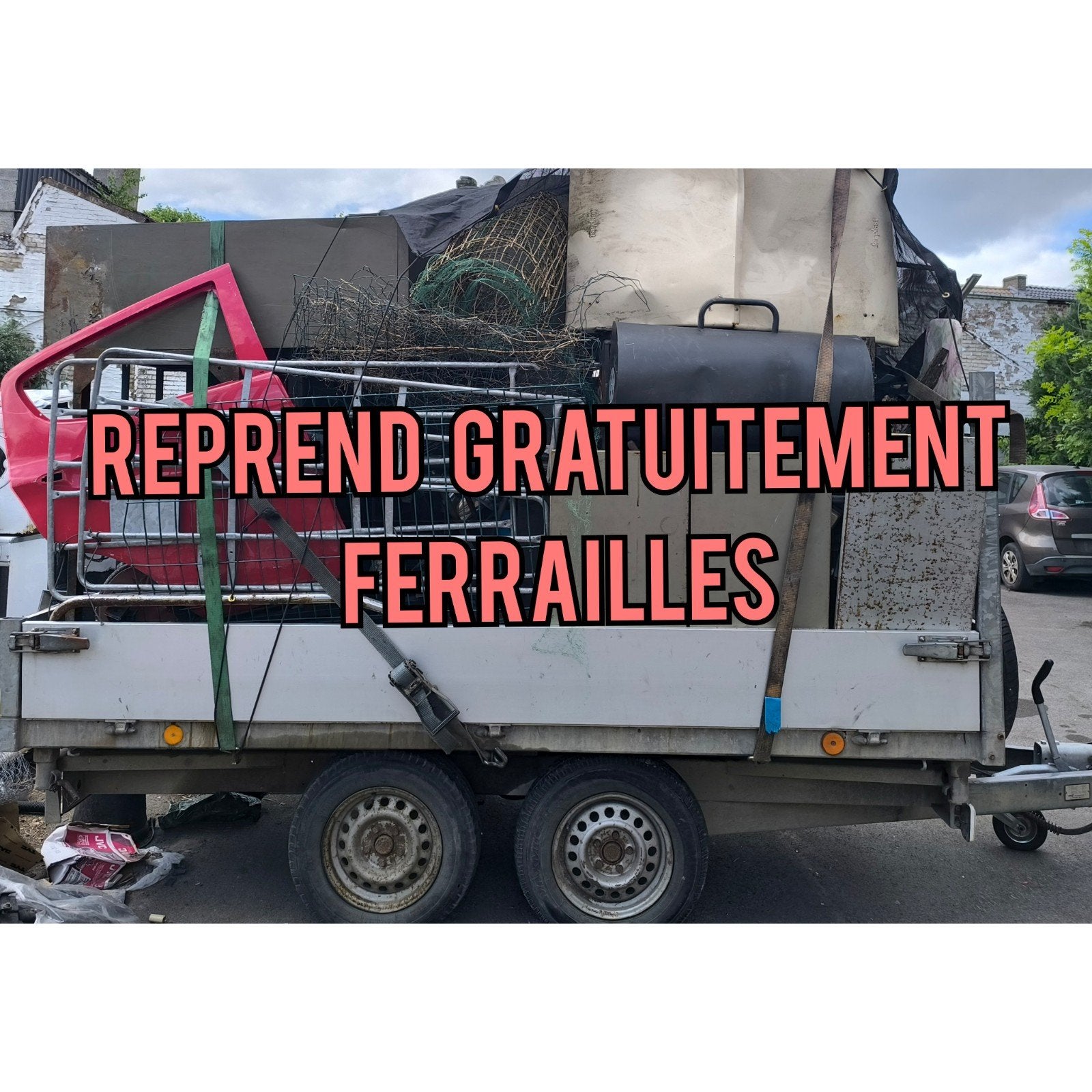 Reprend mitrailles, Enlèvement