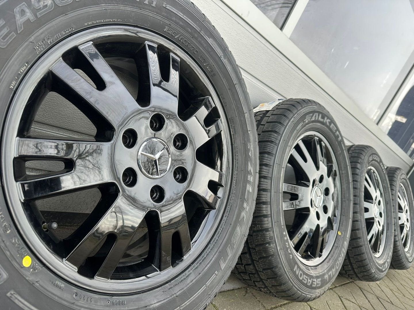 17" Mercedes Sprinter W906 W907 W910 velgen allseason banden, Auto-onderdelen, Banden en Velgen, Bestelwagen, -, -, Banden en Velgen