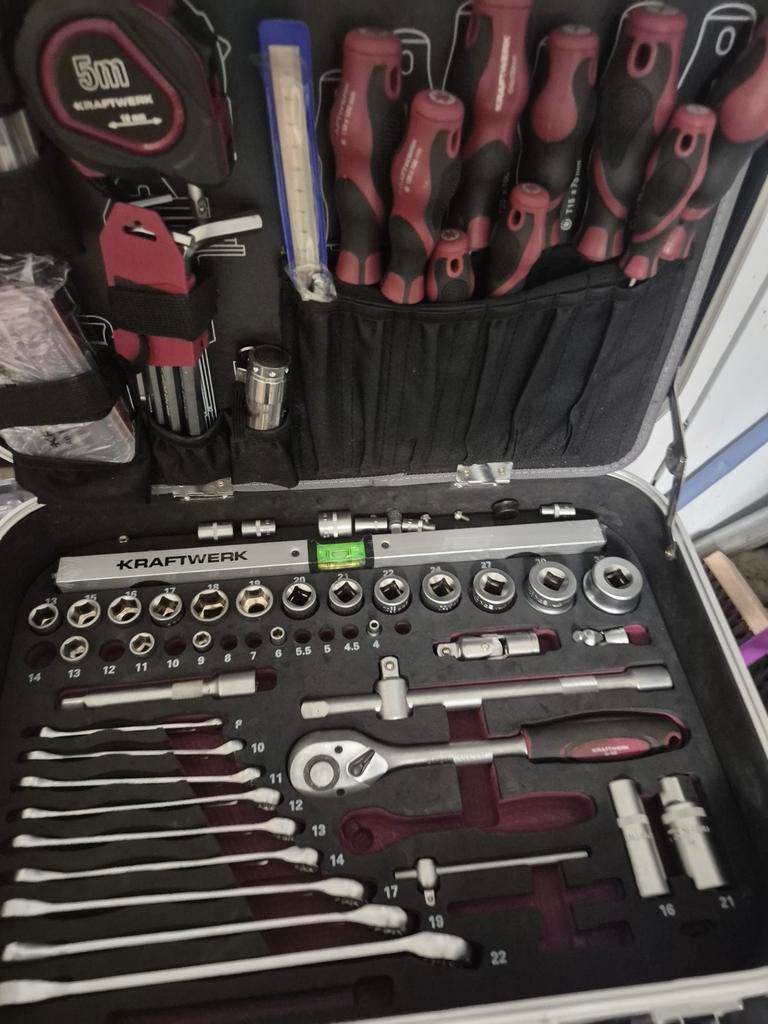 Coffre outils, Doe-het-zelf en Bouw, Gereedschapskisten, Ophalen of Verzenden