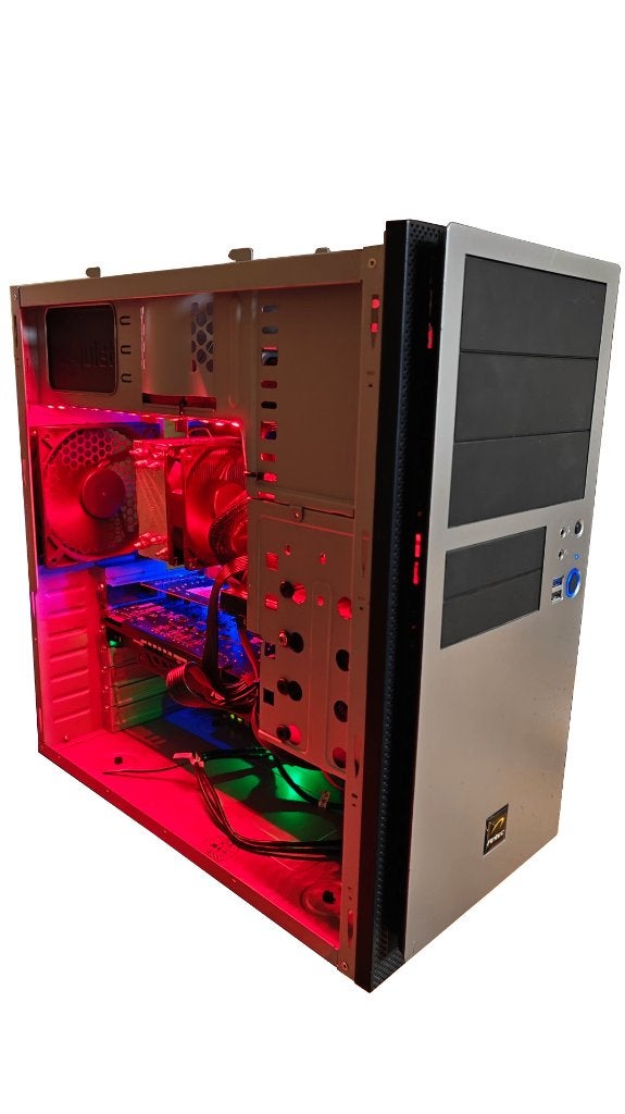 PC E-sports rétro (i7/Xeon) |LED rouge| SSD | Nvidia | Win11, Enlèvement ou Envoi, 8 GB, 3 à 4 Ghz, Utilisé