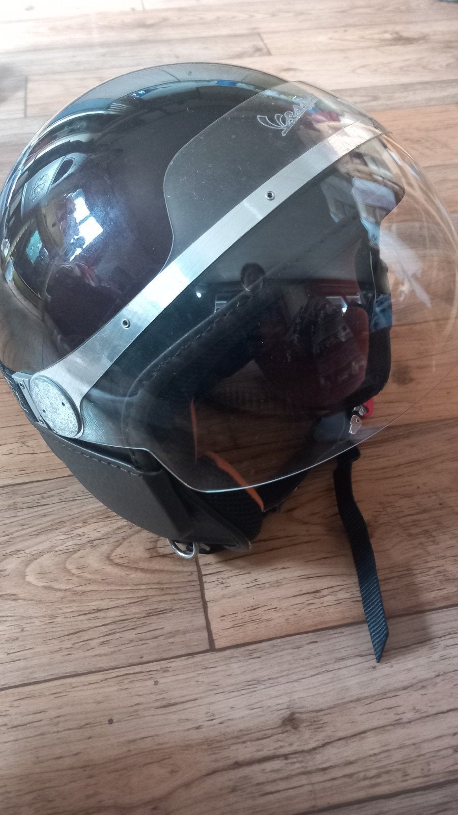 vespa helm maat S, Fietsen en Brommers, Ophalen of Verzenden, Gebruikt