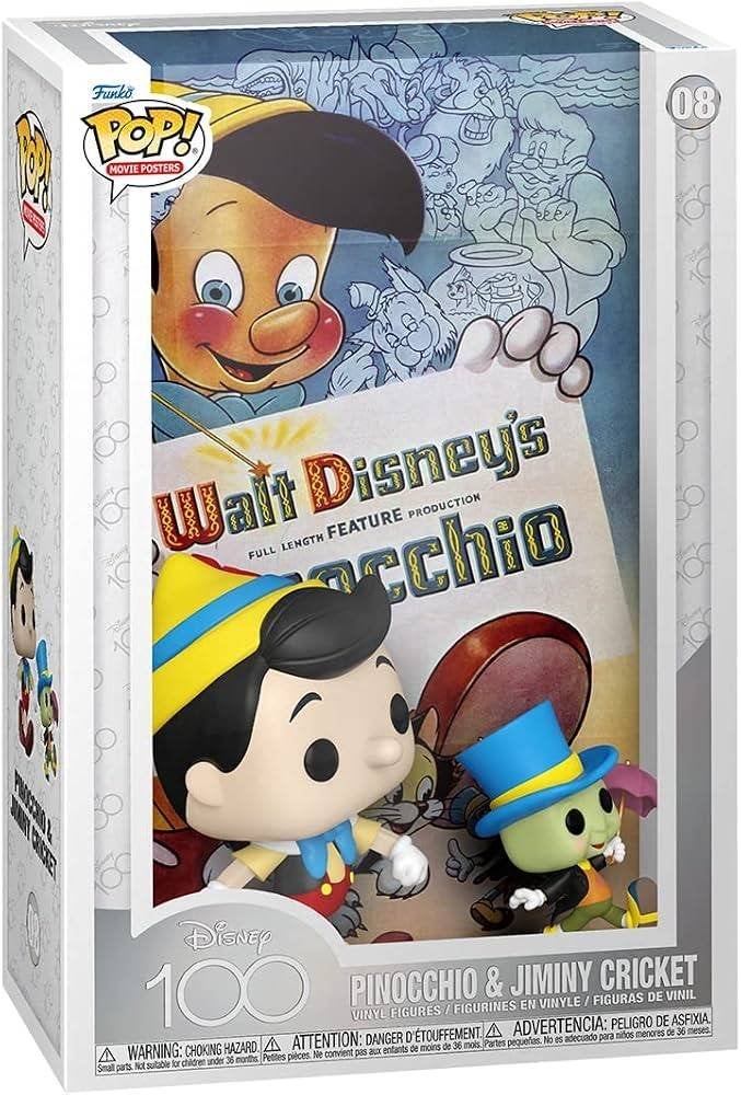 Funko POP ! Affiche du film — Disney Pinocchio #08, Enlèvement, Neuf