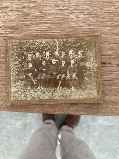 oude klas foto, Gebruikt, Foto, Ophalen of Verzenden, Voor 1940