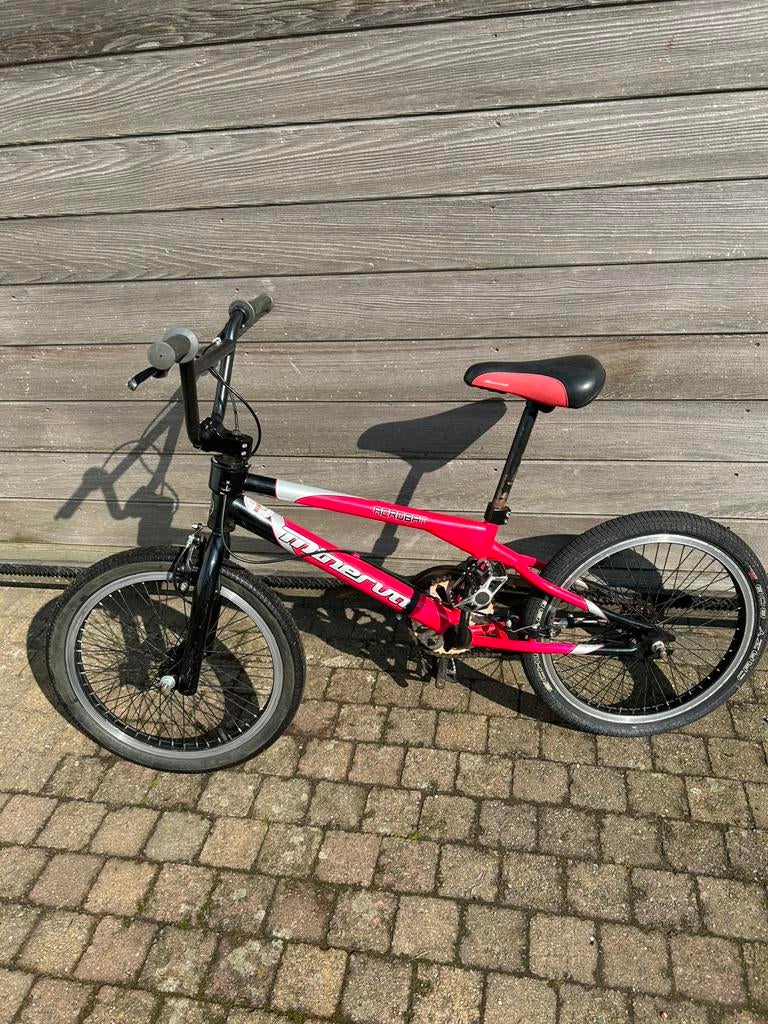 Vélo acrobat/BMX Minerva, Guidon à 360°, Enlèvement, Utilisé, Acier