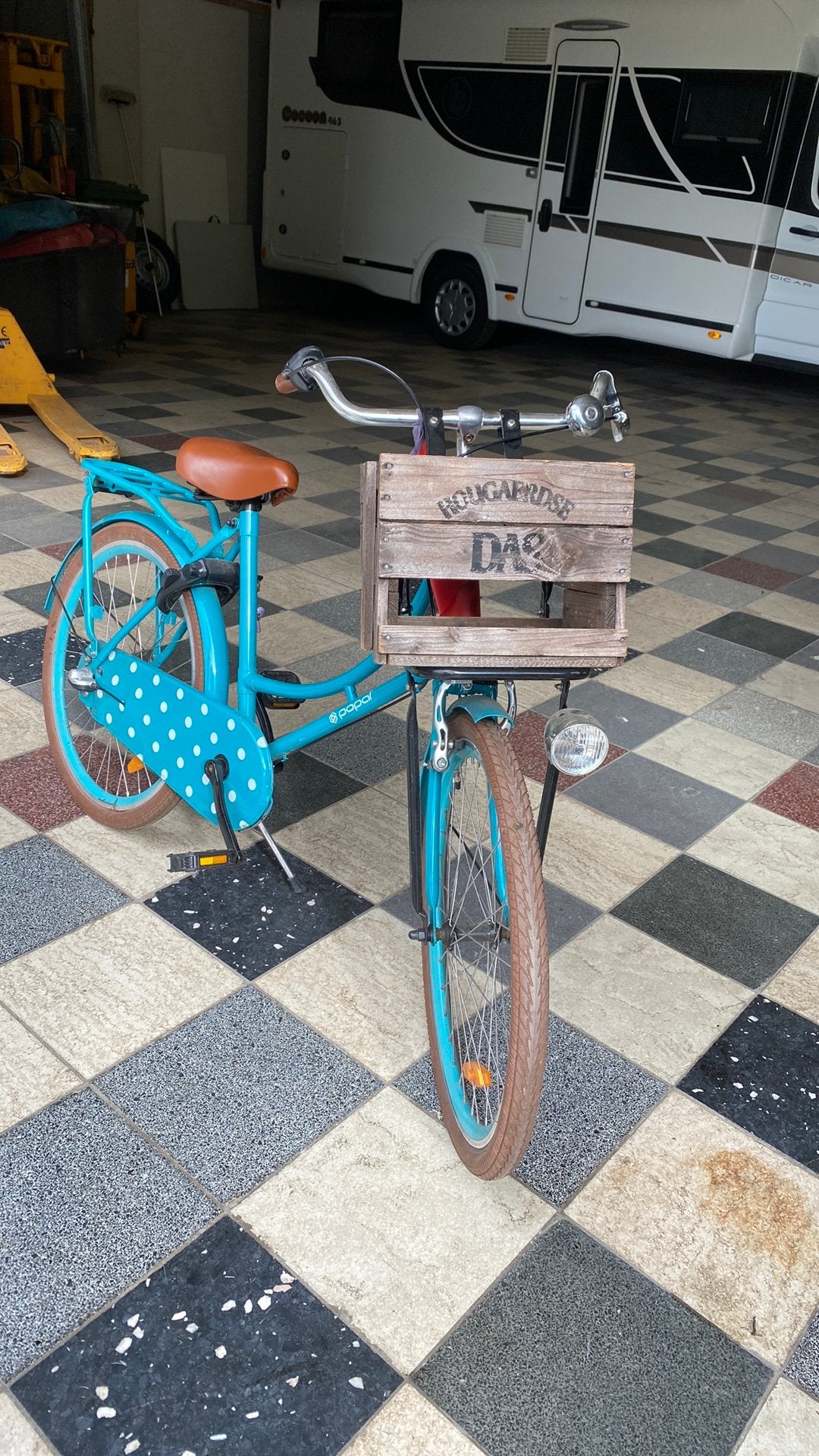Kinderfiets, Ophalen, Zo goed als nieuw