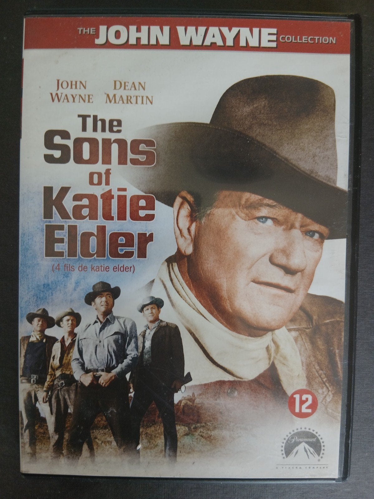 The sons of Katie Elder (1965) John Wayne, Dean Martin, Enlèvement ou Envoi, Allemand, 1960 à 1980, Western