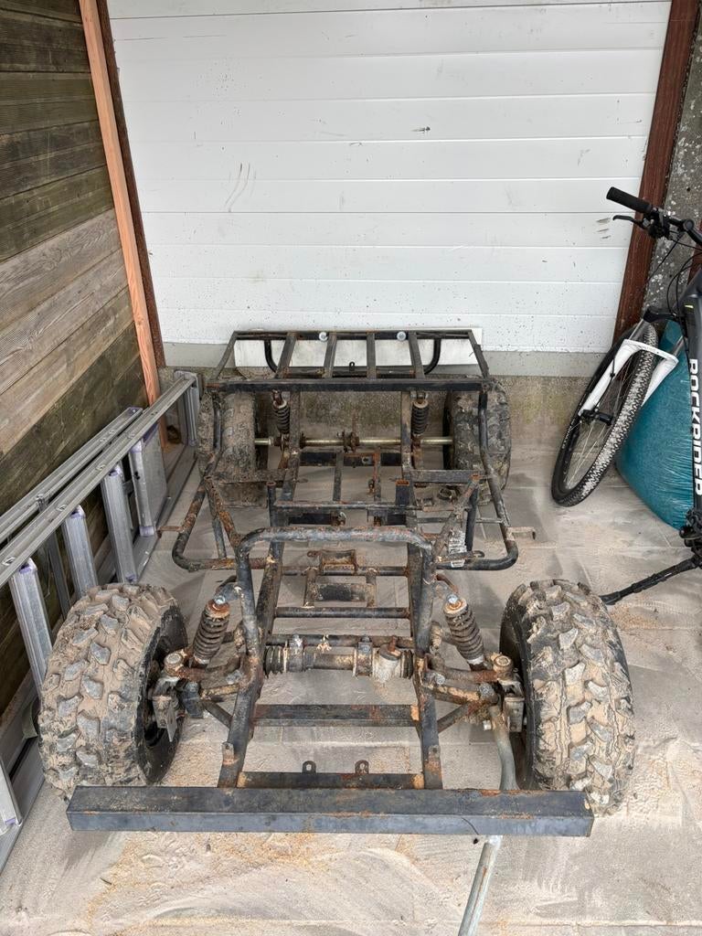 Chasis mini jeep, Fietsen en Brommers, Ophalen, Gebruikt