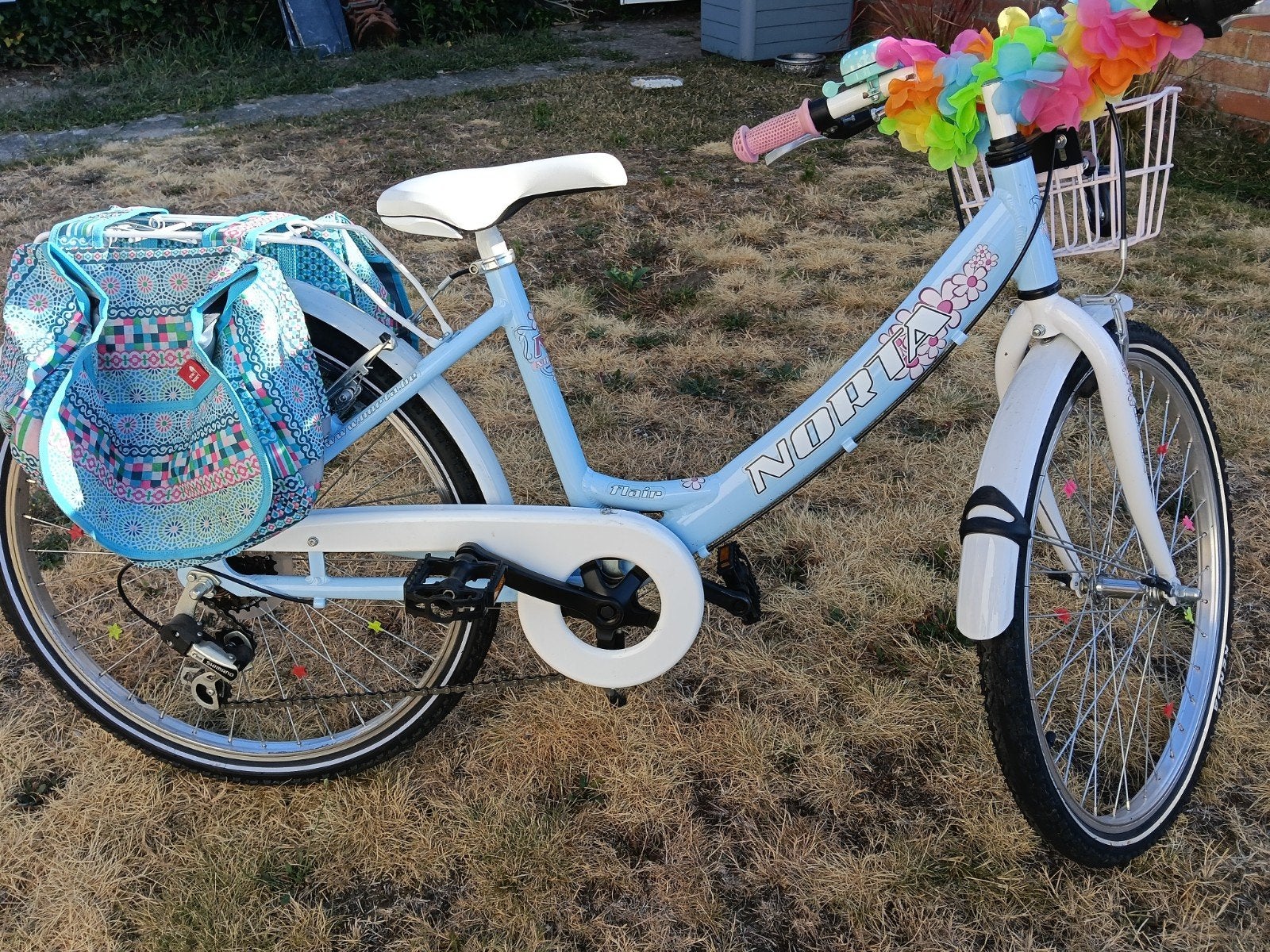 Norta meisjes fiets, Fietsen en Brommers, Ophalen, Versnellingen