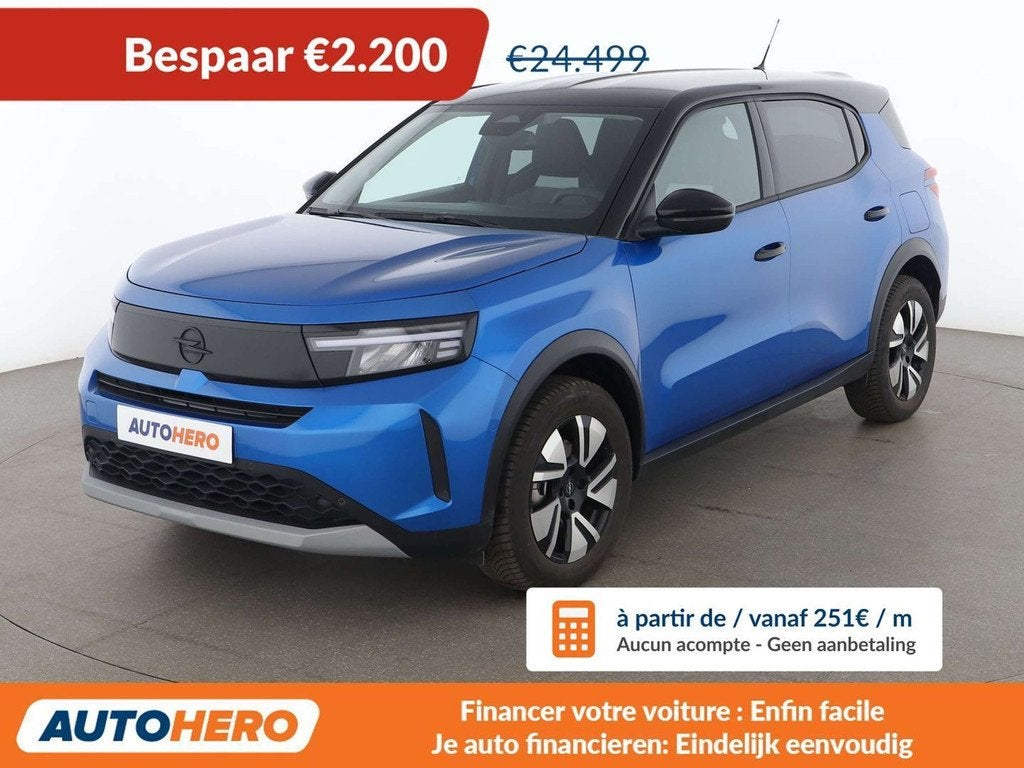 Opel Frontera electric drive 83 kW GS (bj 2026, automaat), Stof, Gebruikt, Zwart, 1514 kg
